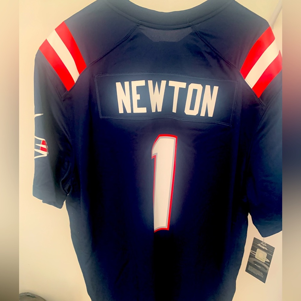 Patriots NFL Jersey, Newton XXL